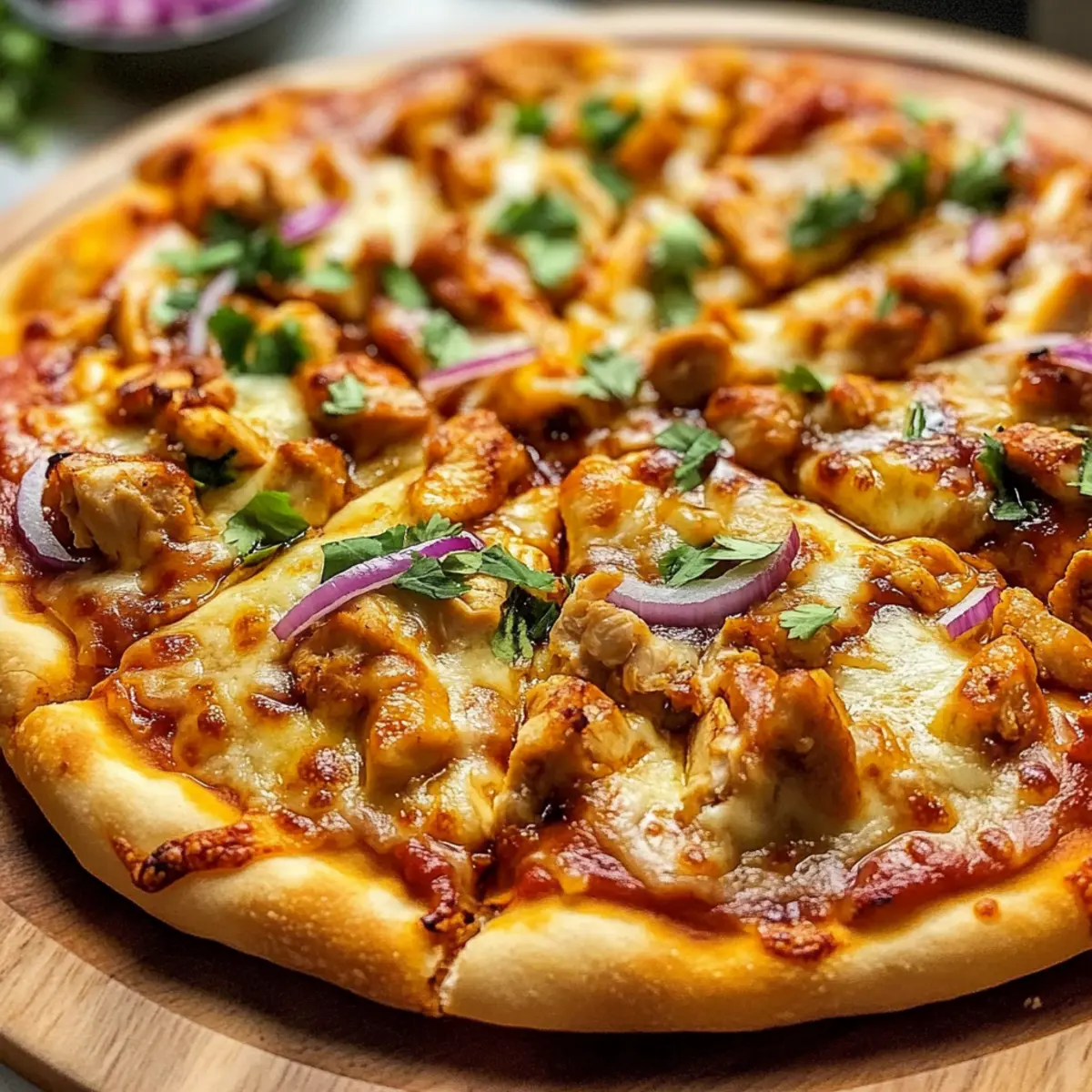 BBQ Chicken Pizza: Quick, Crispy, and Full of Flavor