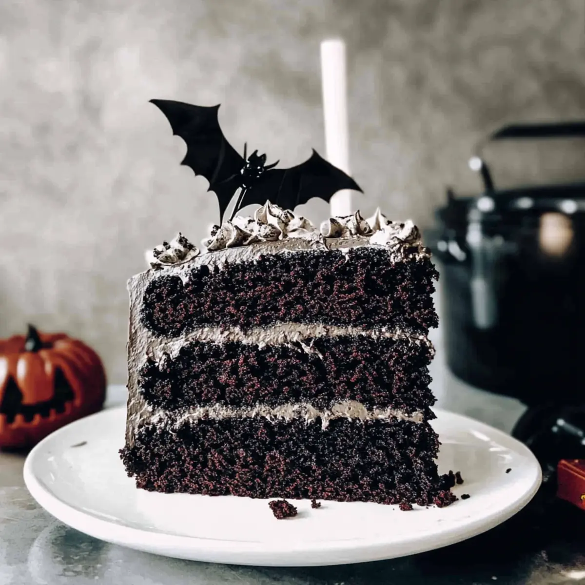 Moist Black Velvet Cake: Perfectly Spooky for Halloween Celebrations