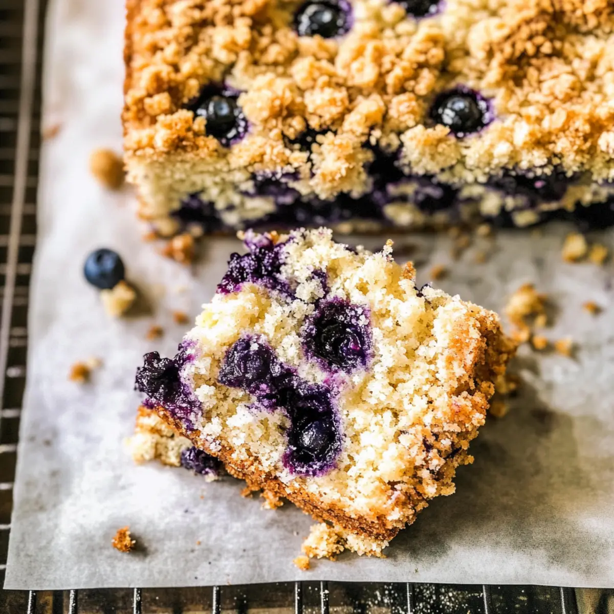 Mouthwatering Blueberry Coffee Cake for Perfect Mornings