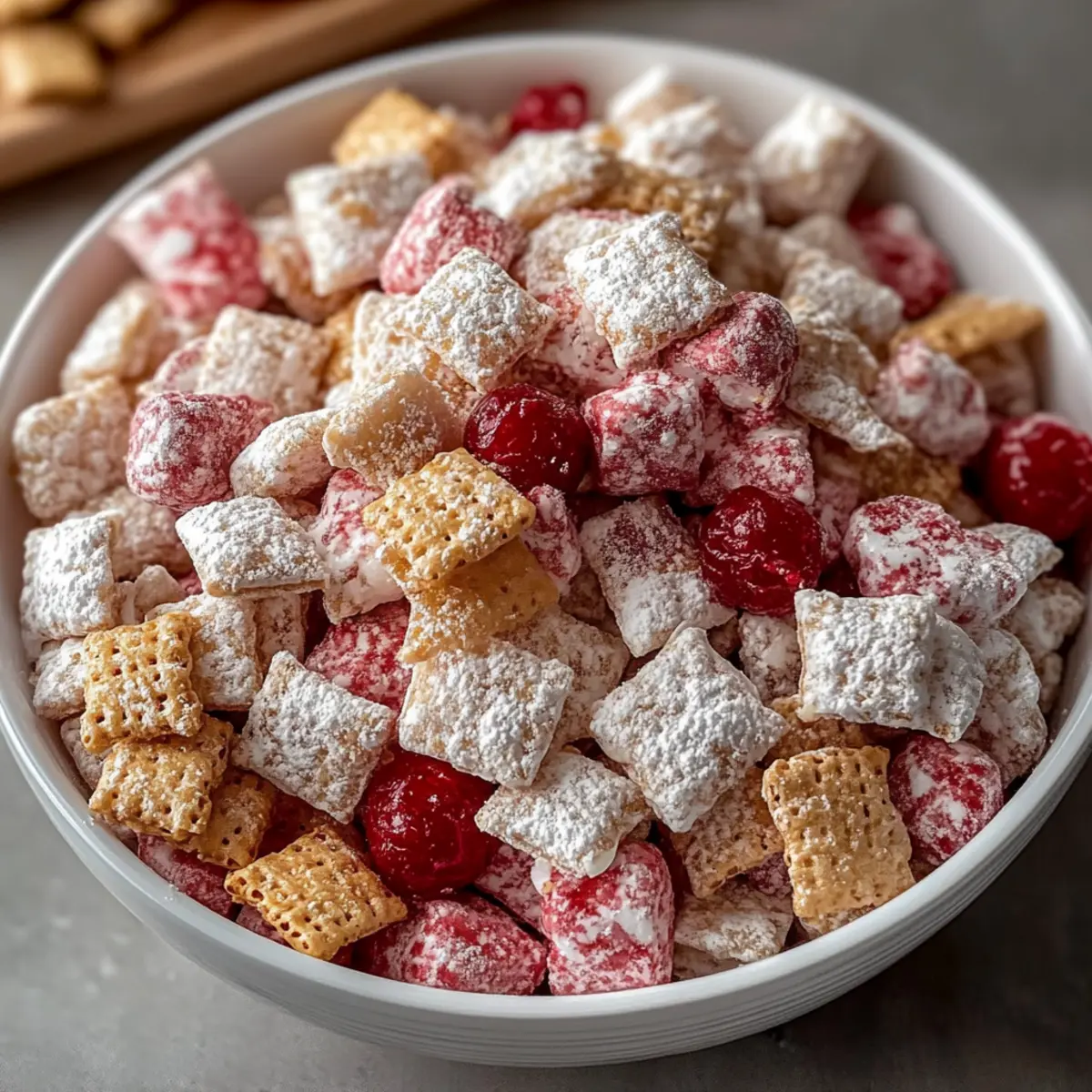 Cherry Cheesecake Puppy Chow: Your New Favorite No-Bake Treat