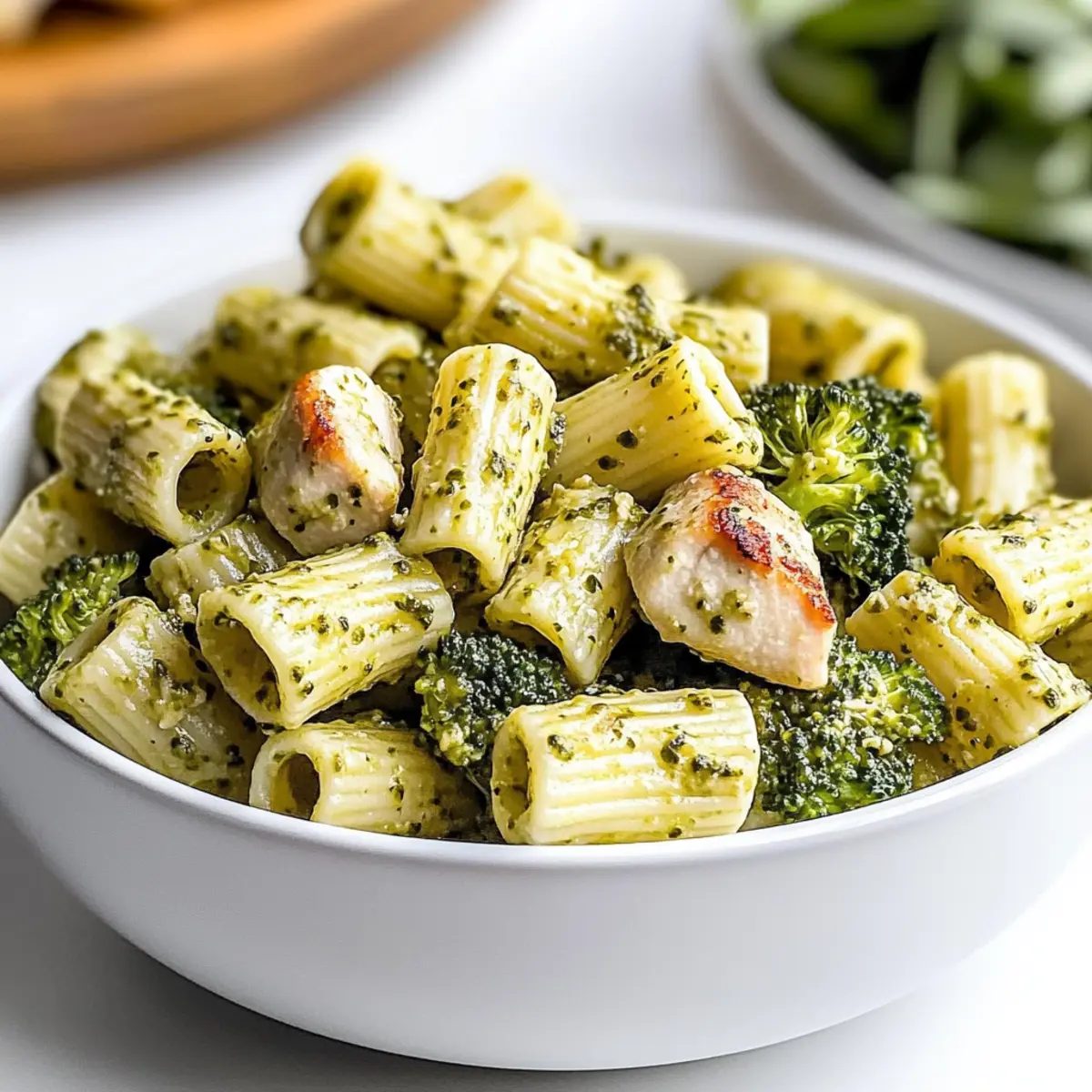 Creamy Pesto Chicken & Broccoli Pasta Ready in 30 Minutes