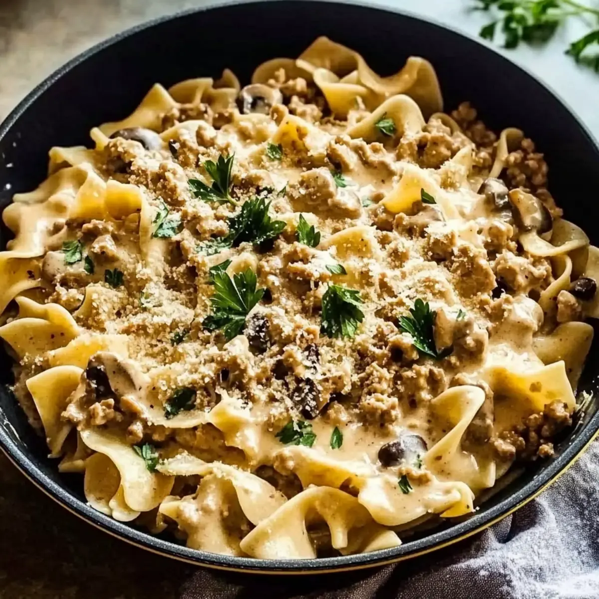 Creamy Turkey Stroganoff: Your Quick Comfort Food Fix
