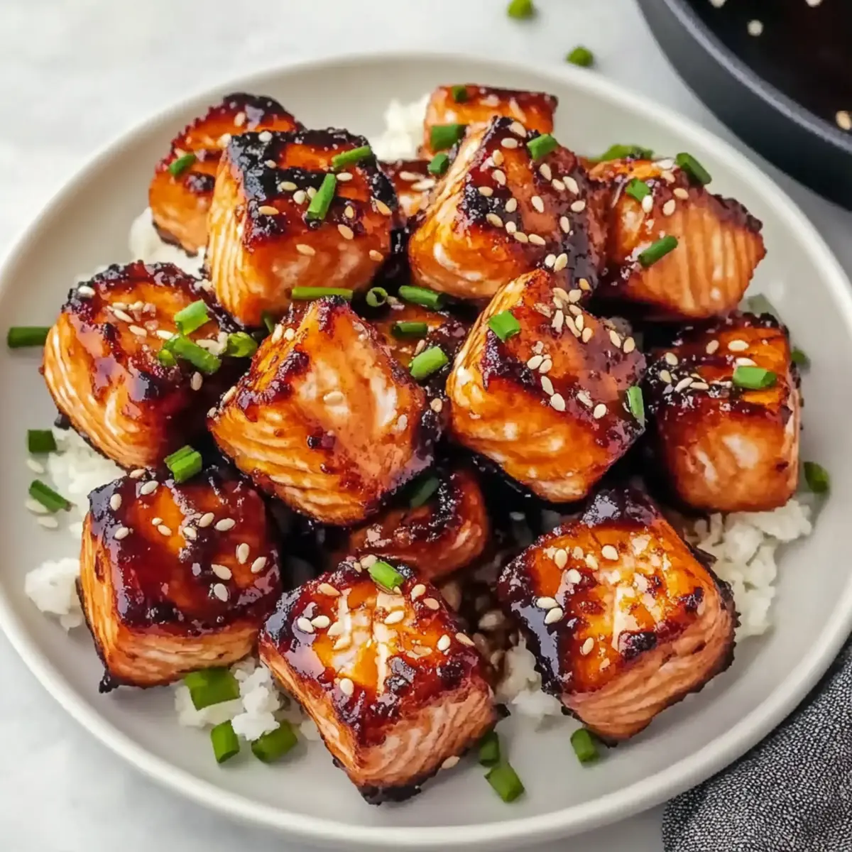 Crispy Honey Garlic Salmon Bites That Wow Every Tastebud