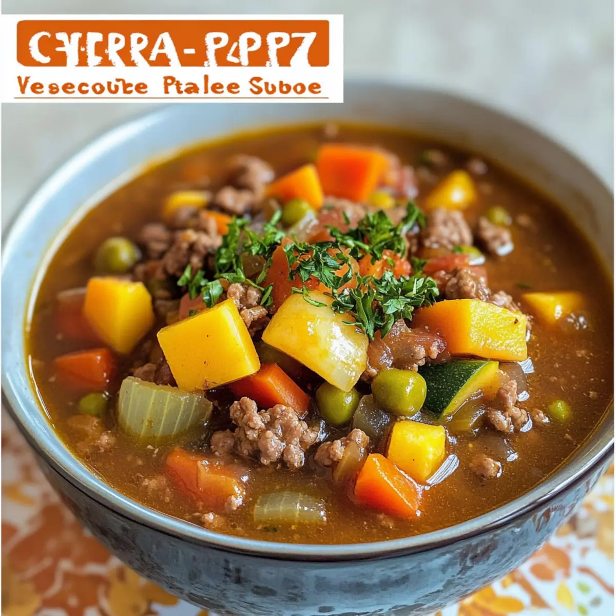 Crock-Pot Vegetable Beef Soup: Cozy, Healthy Dinner Magic