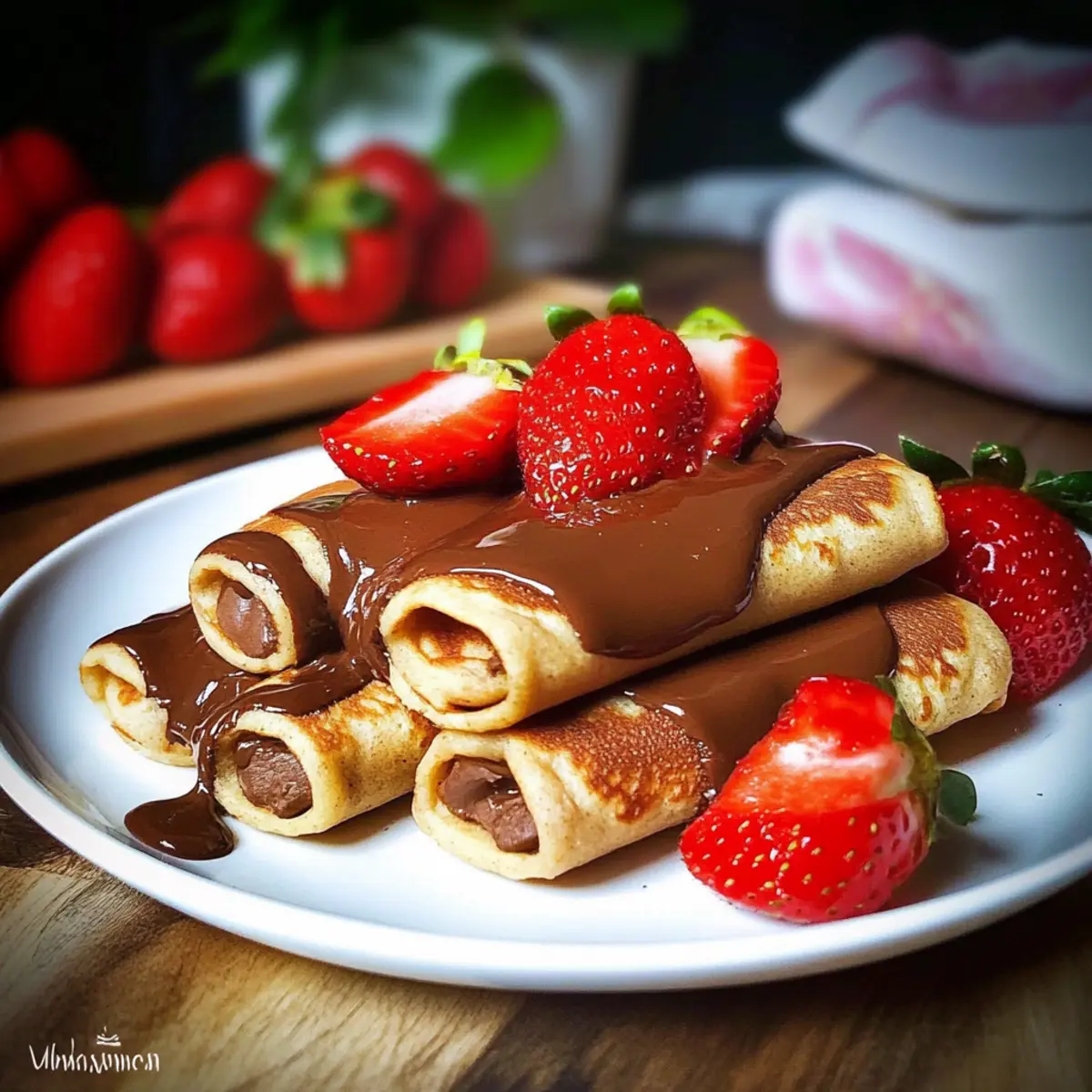 Hazelnut-Chocolate Pancakes: A Decadent Breakfast Delight