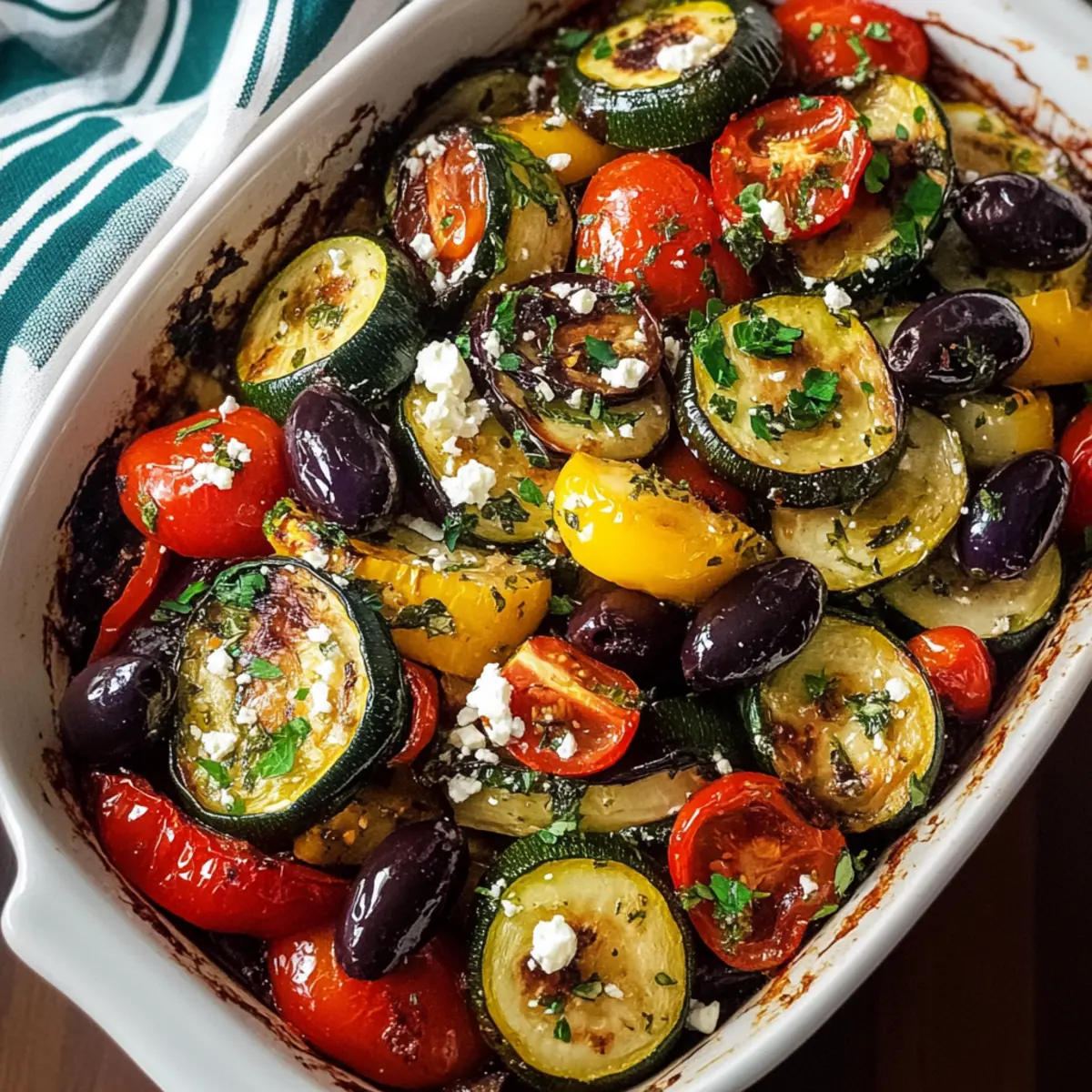 Mediterranean Vegetable Casserole: A Flavorful Healthy Feast