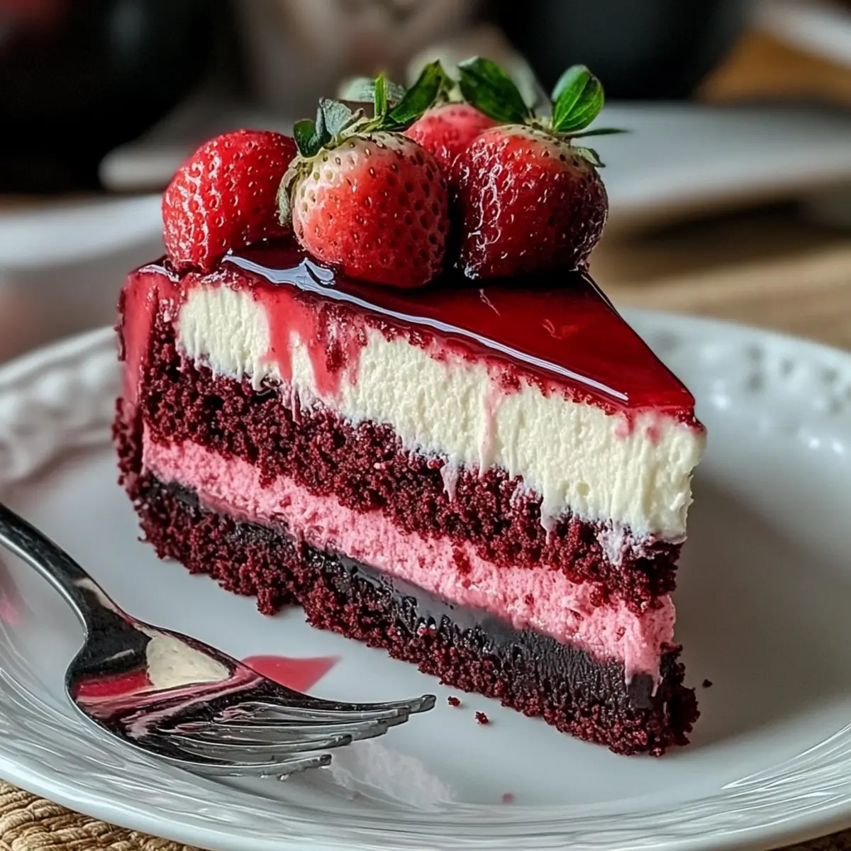 Red Velvet Strawberry Cheesecake: A Showstopper Dessert Creation