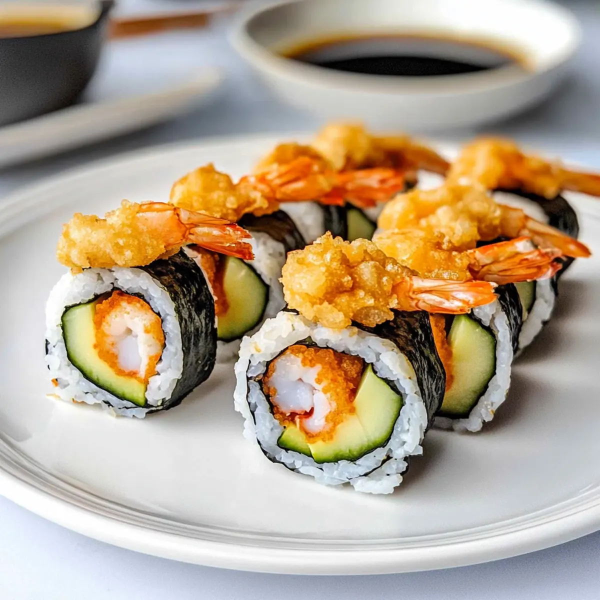 Crispy Shrimp Tempura Roll: A Fun Sushi Night at Home