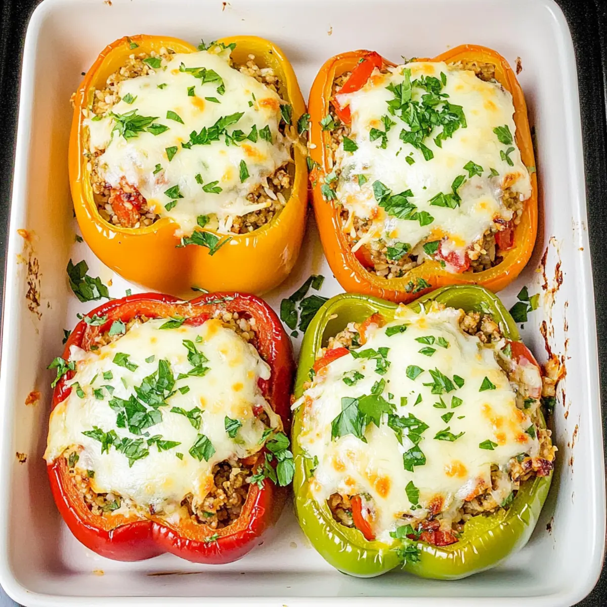 Savory Ground Turkey Stuffed Peppers for Cozy Nights