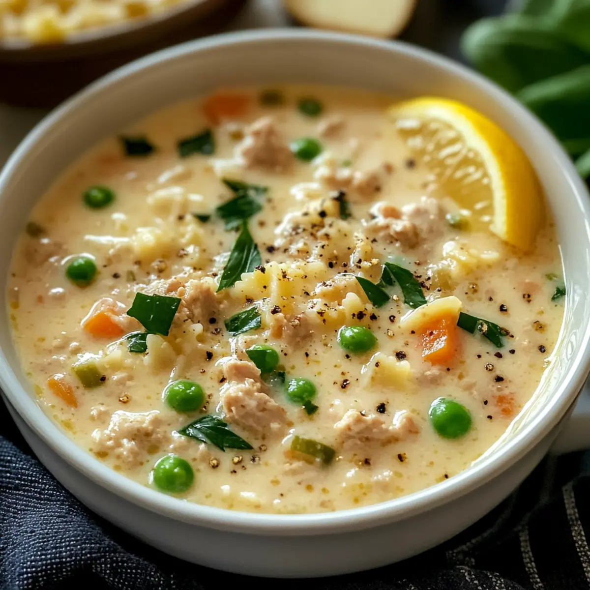Creamy Italian Ground Chicken Soup for Cozy Nights