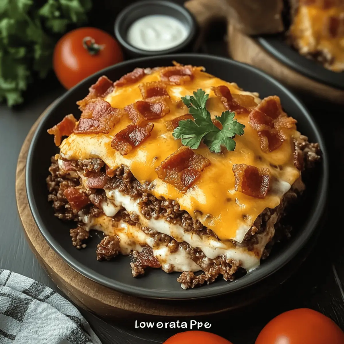 Low-Carb Bacon Cheeseburger Casserole: Comfort Food Bliss