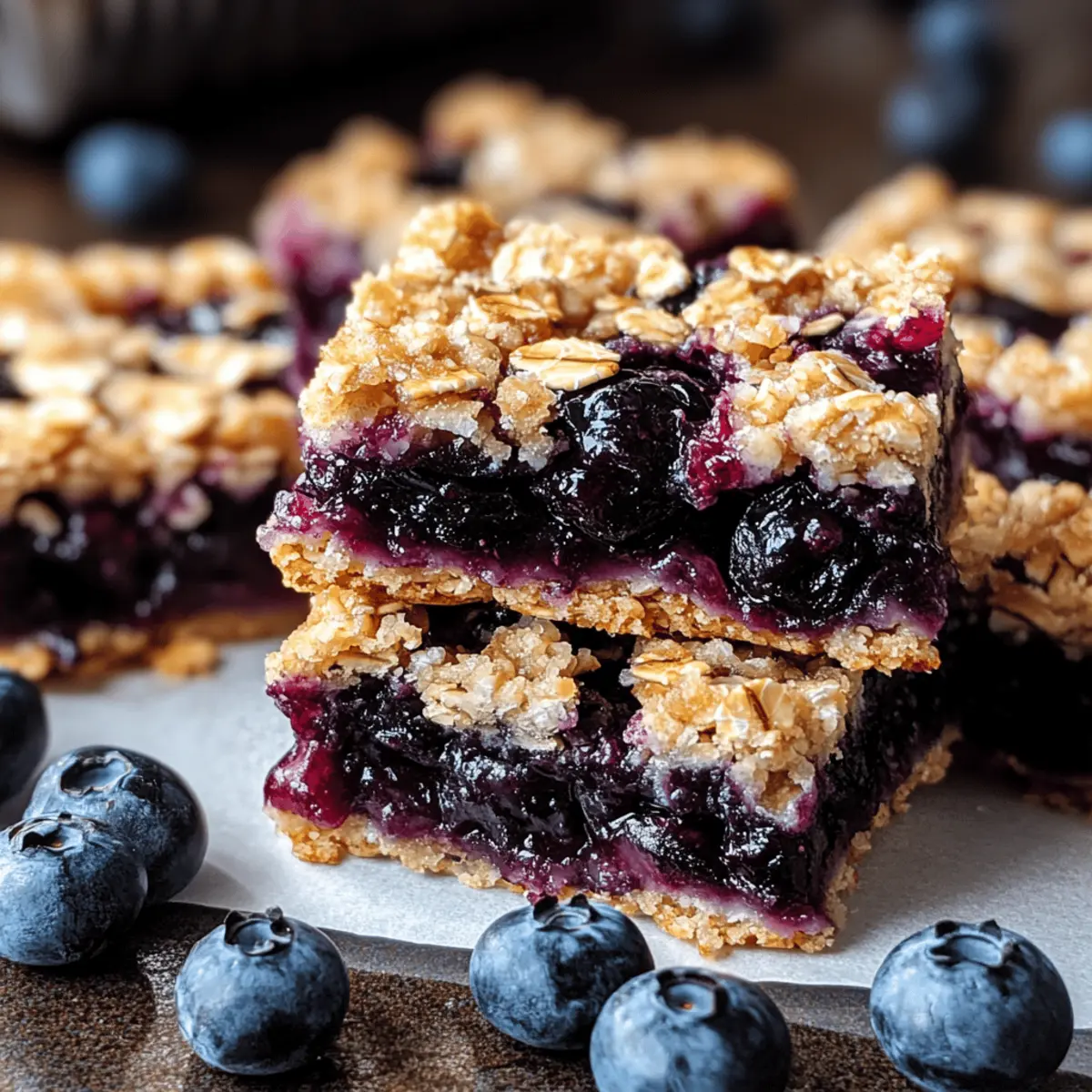 Delicious Blueberry Oatmeal Bars for Healthy Snacking