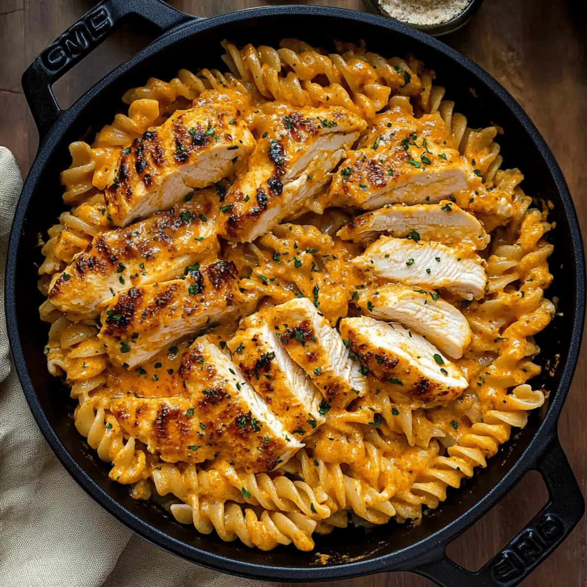 Creamy Buffalo Chicken Pasta That's Spicy and Satisfying