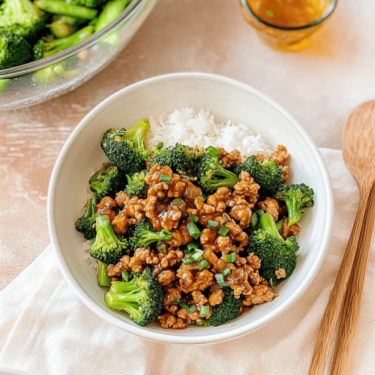 Honey Sriracha Ground Chicken and Broccoli: 30-Minute Delight