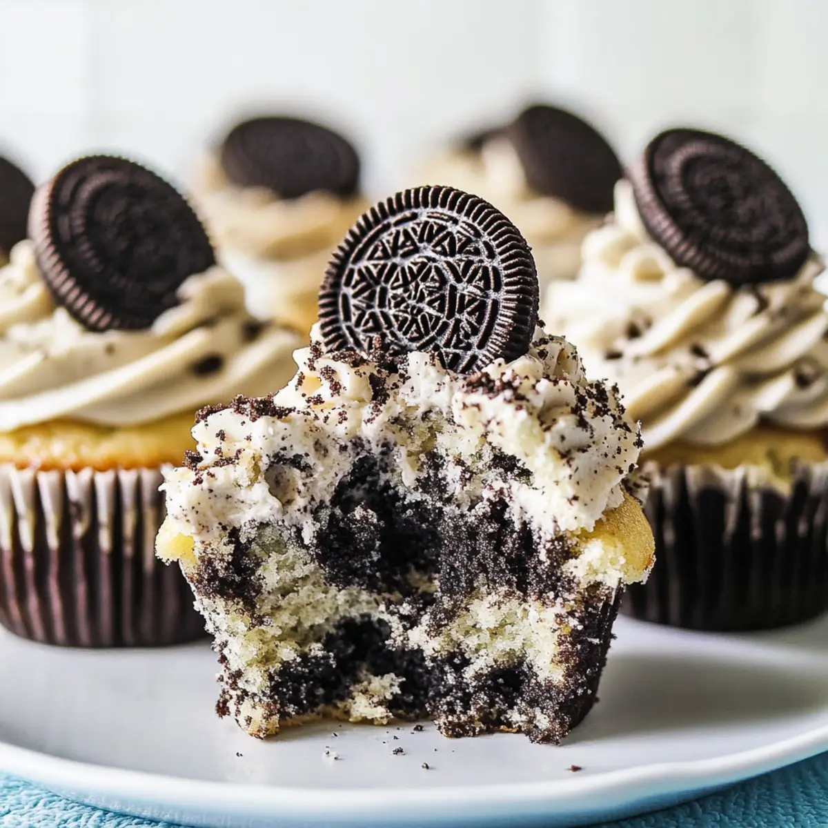 Cookies and Cream Cupcakes That Melt in Your Mouth
