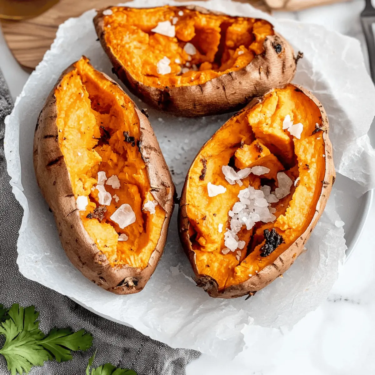 Air Fryer Baked Sweet Potato: Tender Delights in 35 Minutes