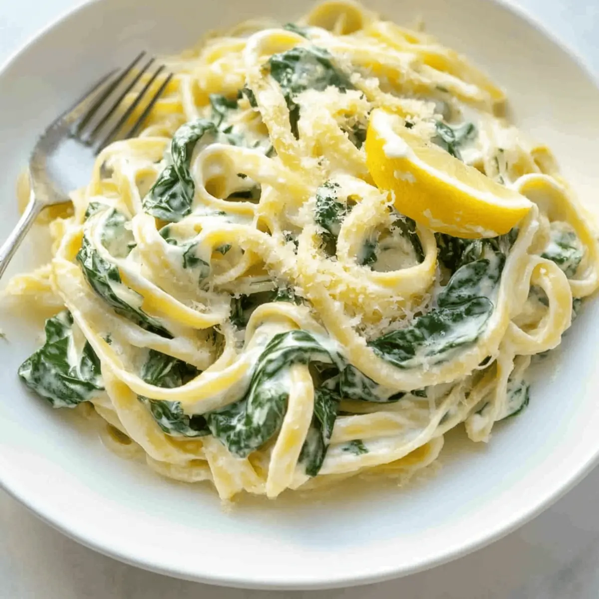 Zesty Lemon Ricotta Pasta & Spinach in 15 Minutes!