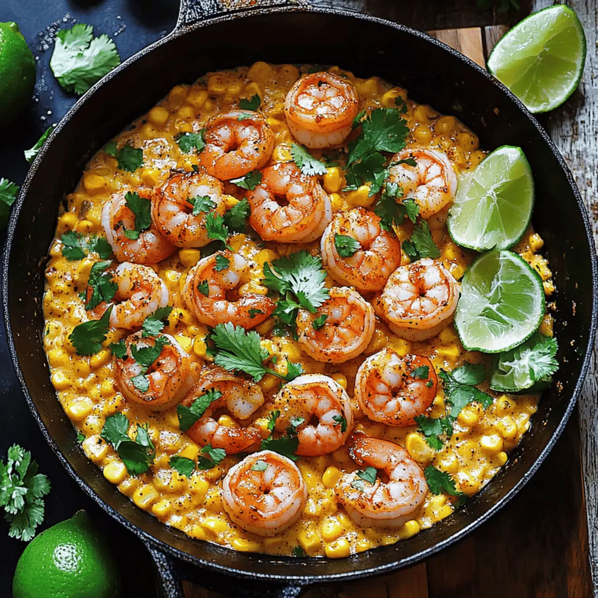Flavor-Packed Shrimp and Creamed Corn for Quick Summer Nights
