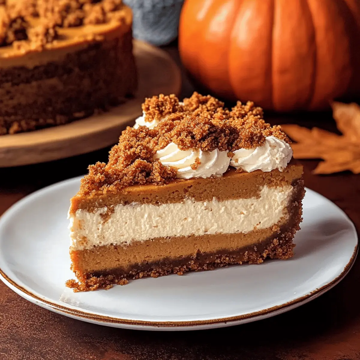 Pumpkin Streusel Cheesecake That Will Make Fall Magical