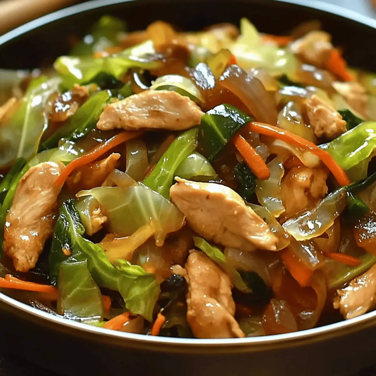 Quick and Delicious Chinese Chicken Cabbage Stir-Fry for Busy Nights