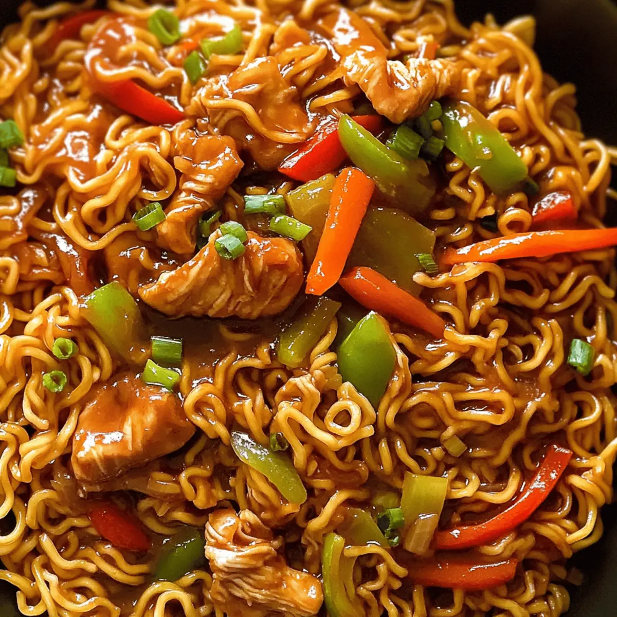 Savory Chicken Vegetable Ramen Noodles in Just 18 Minutes