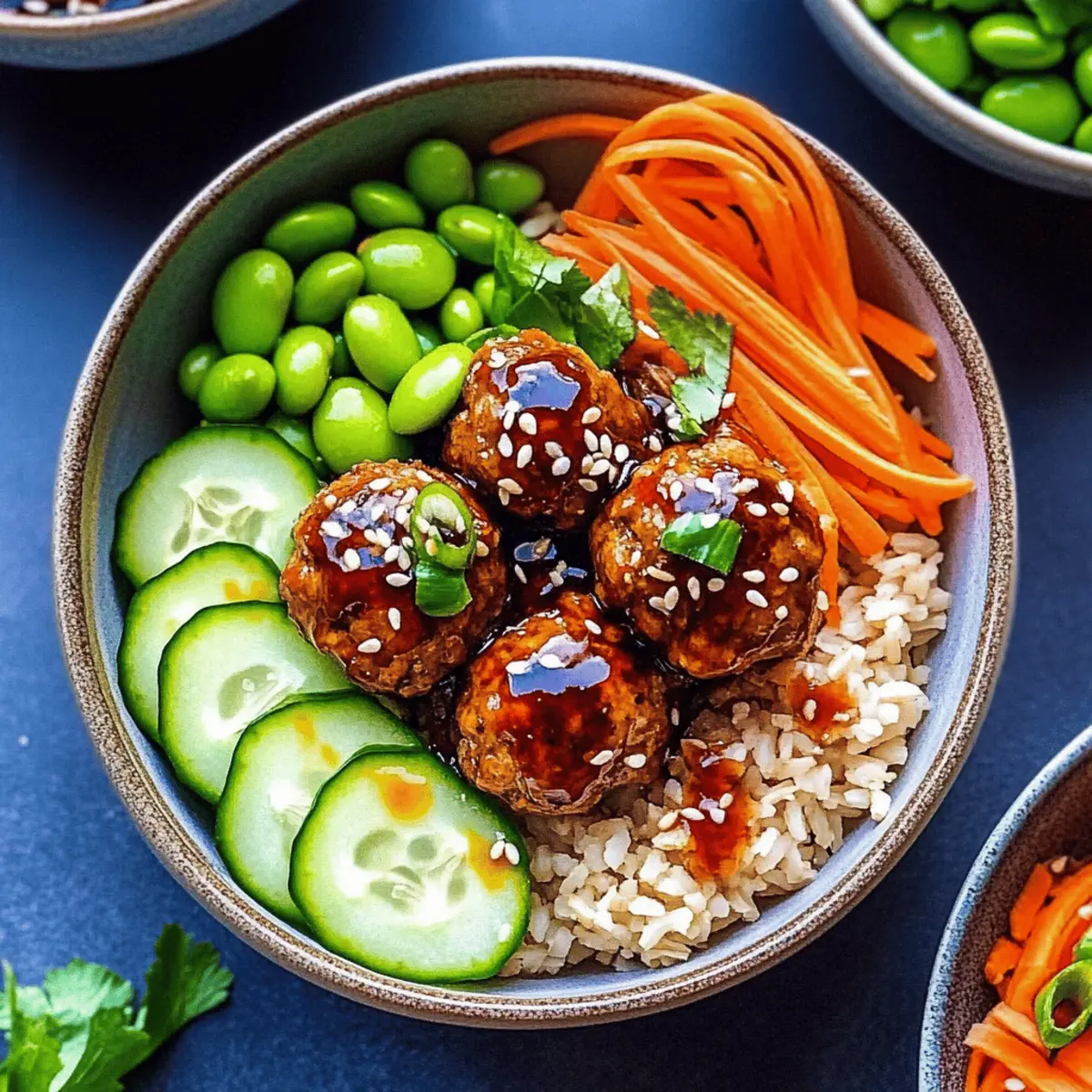Delicious Asian Turkey Meatball Bowls for Quick Weeknight Dinners