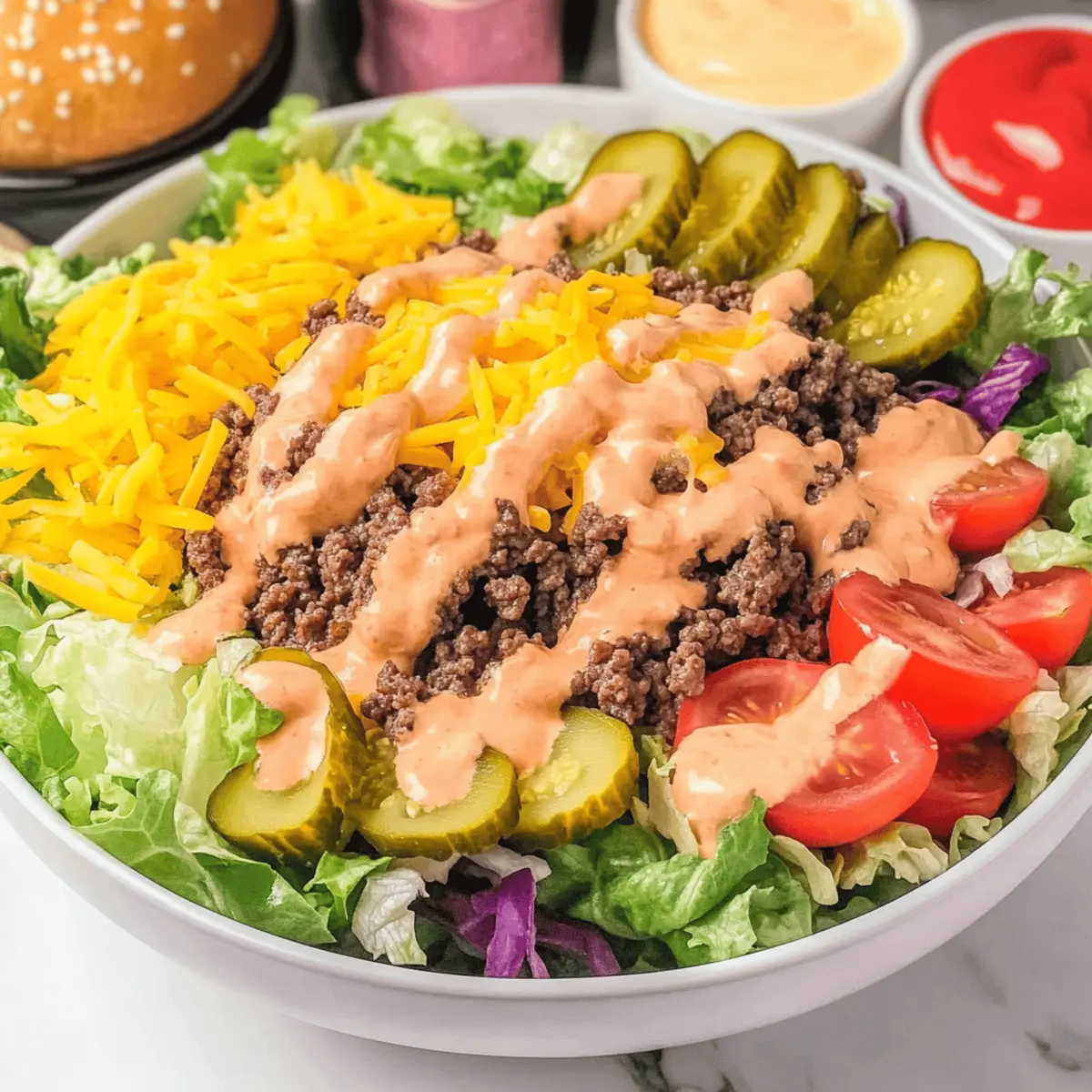Big Mac Salad: A Healthy, Flavorful Burger-Inspired Delight