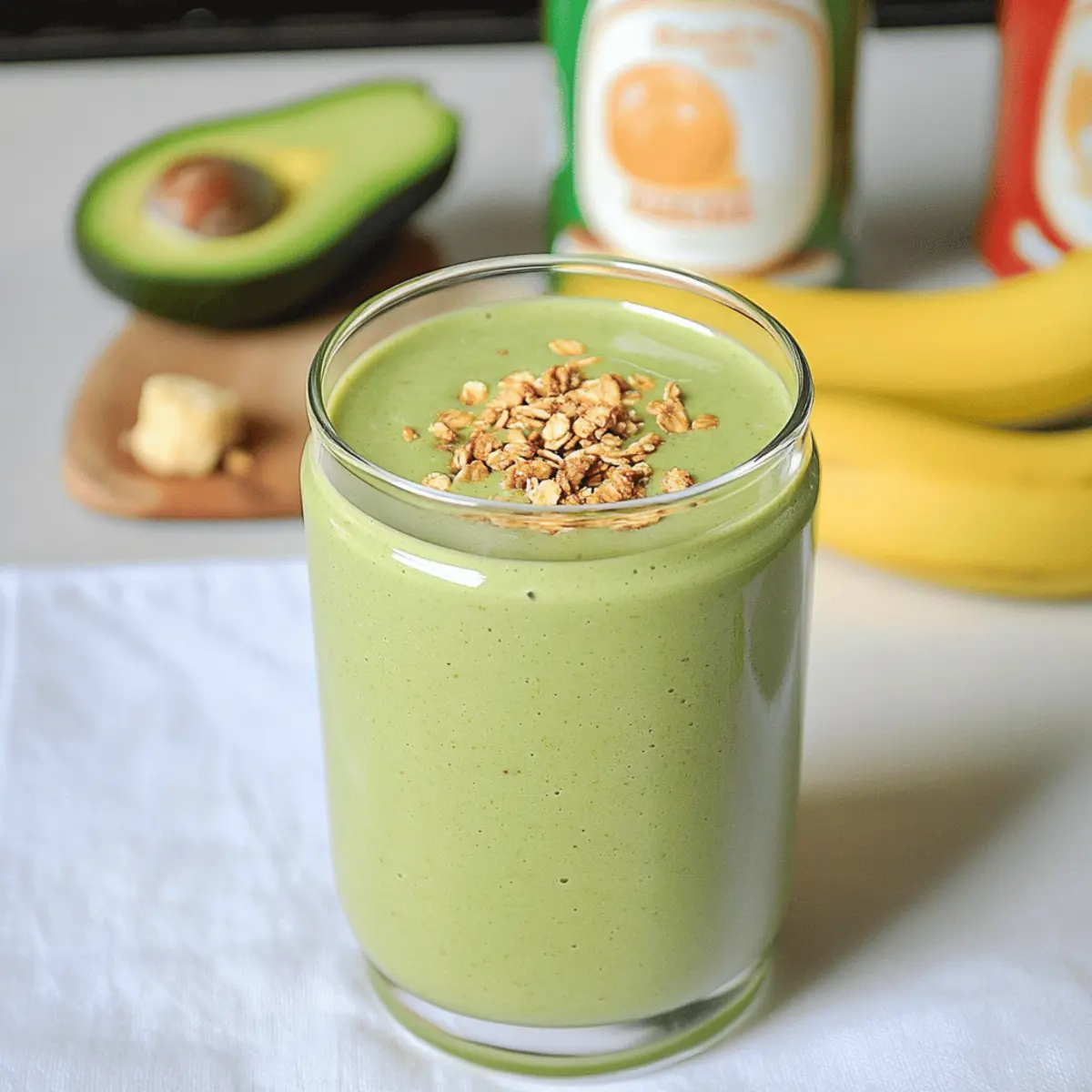 Peanut Butter Avocado Smoothie: Creamy, Protein-Packed Delight