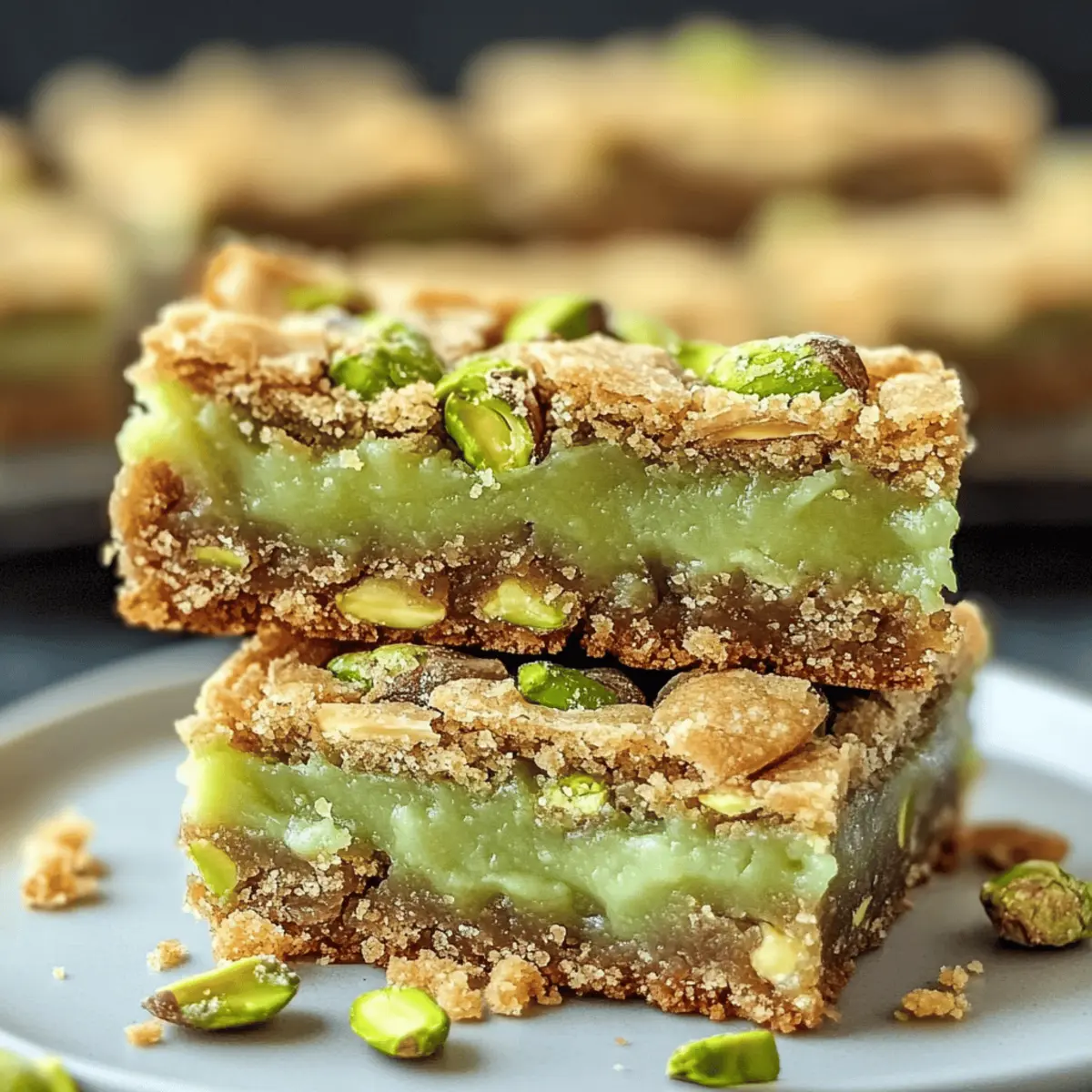 Pistachio Dream Cookie Bars to Satisfy Your Sweet Cravings