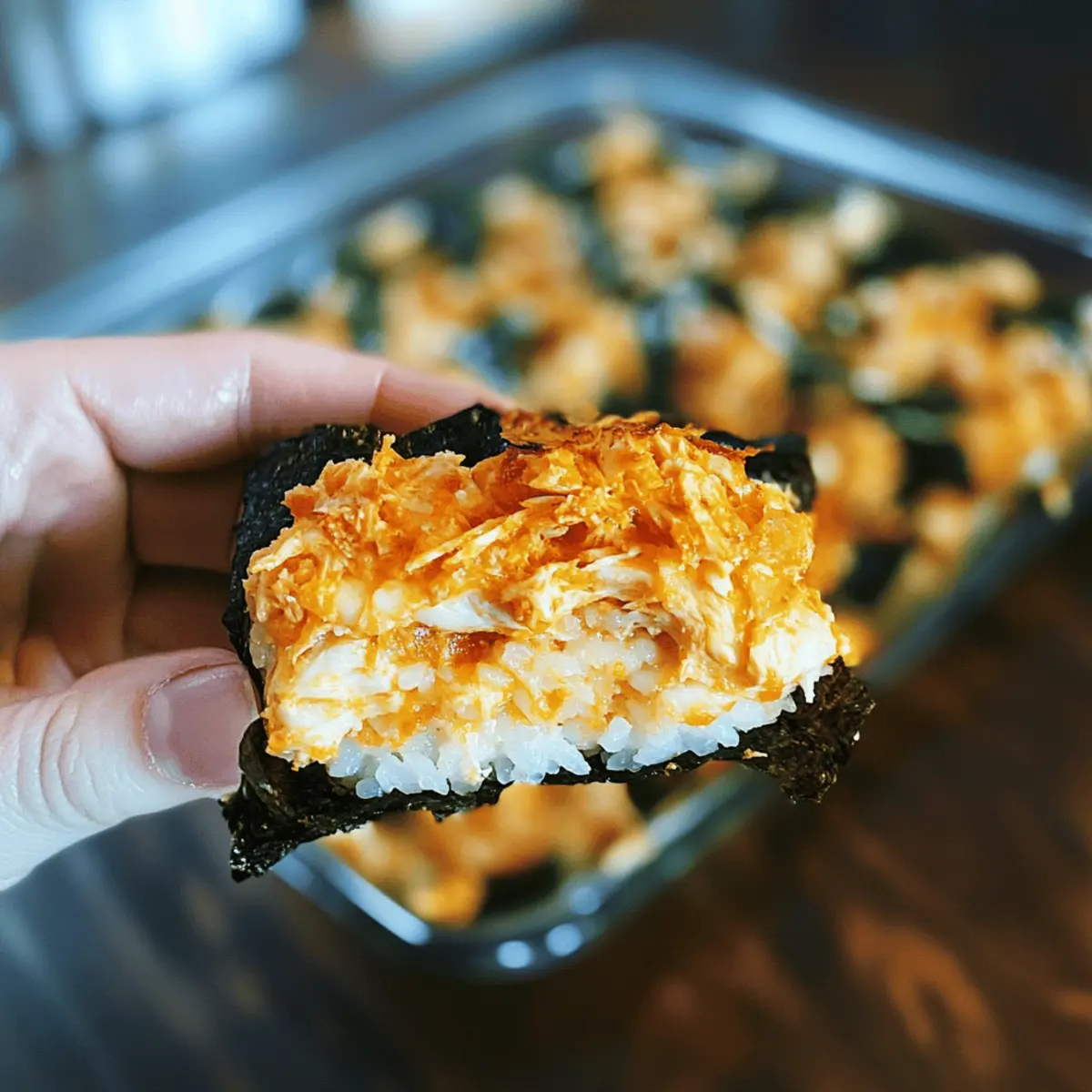 Irresistible Spicy Tuna & Creamy Crab Sushi Bake Delight
