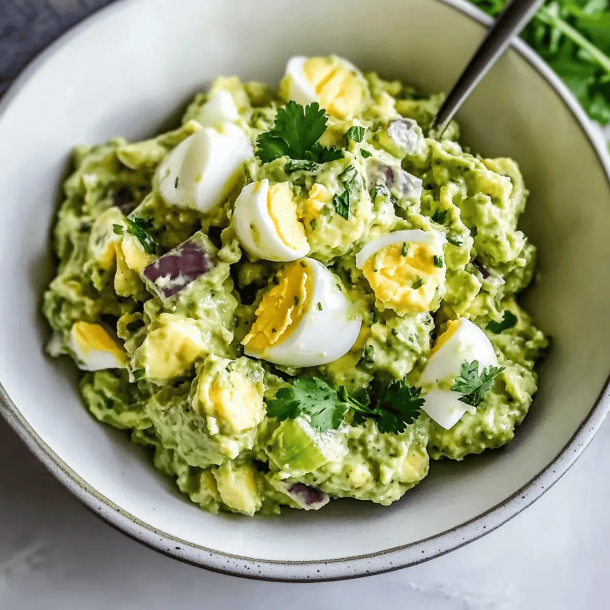 Creamy Avocado Egg Salad: A Healthy Twist on Tradition