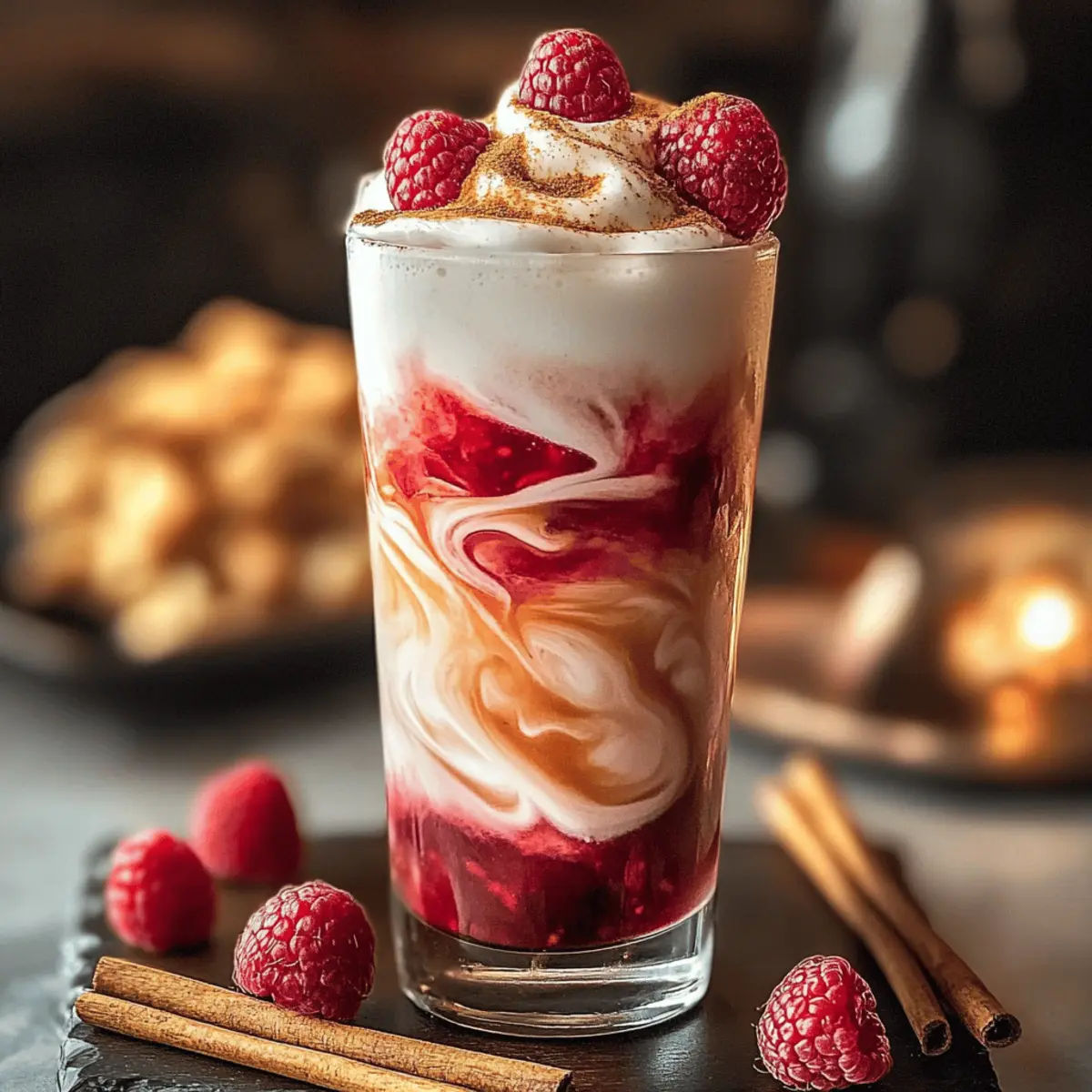 Creamy Iced Raspberry Vanilla Chai to Chill Any Day