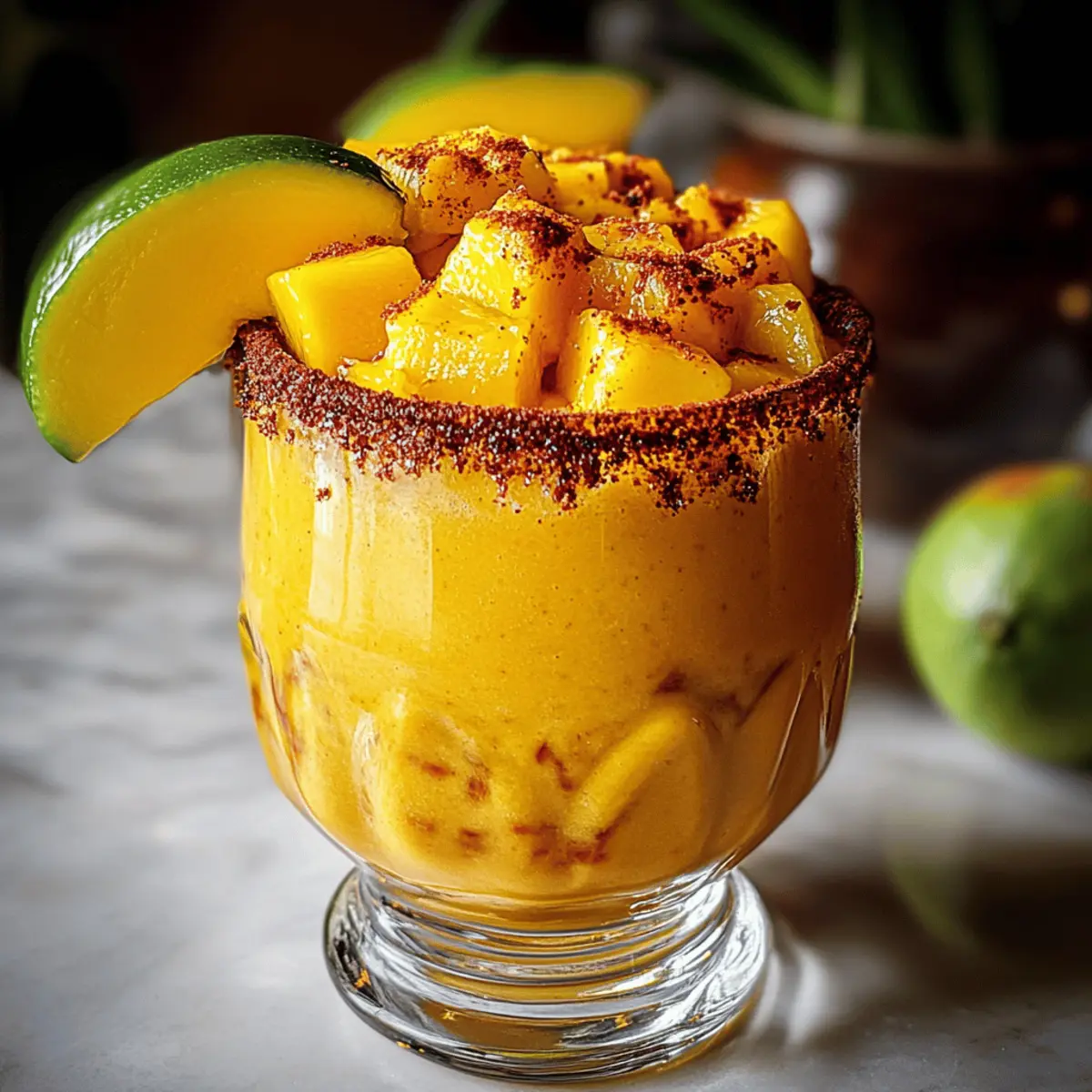 Deliciously Easy Mangonada Smoothie for a Tropical Kick