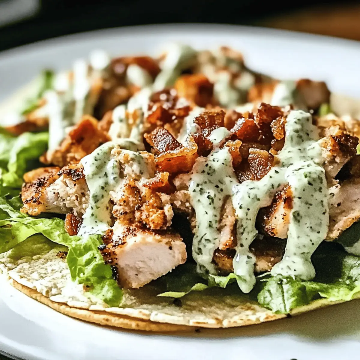 Smash Chicken Caesar Tacos: Quick, Flavorful, and Fun!