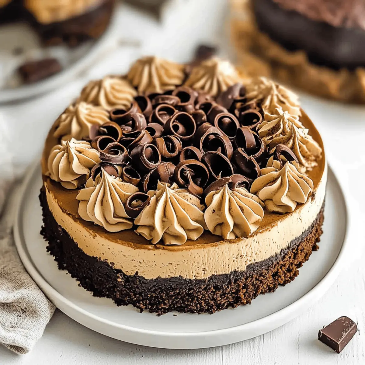 Indulge in Decadence with Coffee Brownie Cheesecake Delight