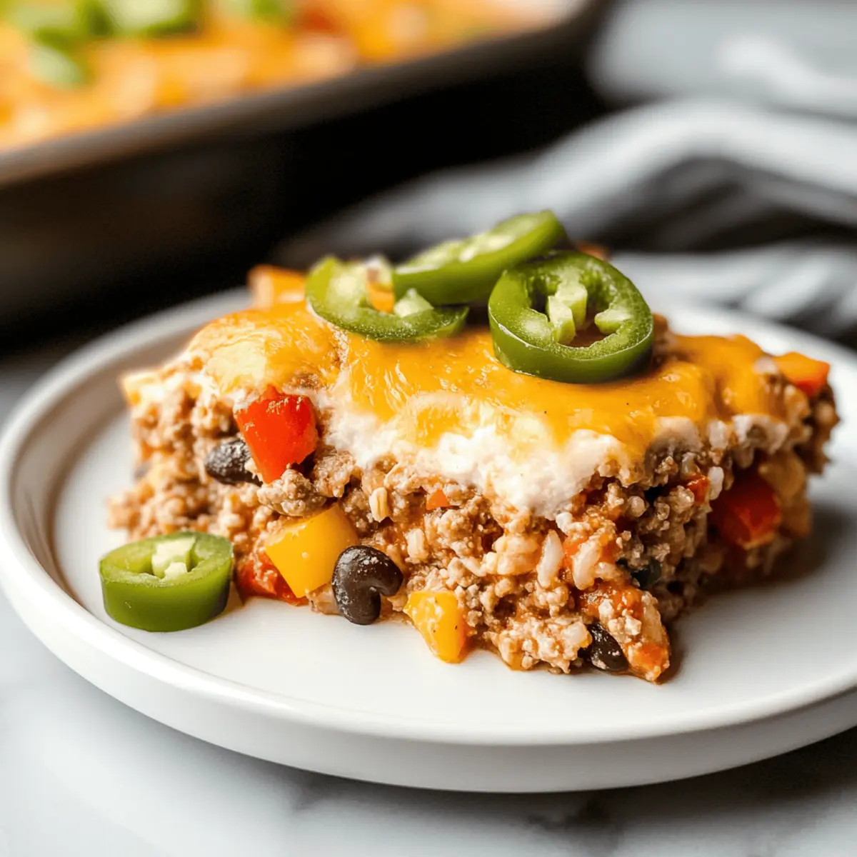 Delicious Ground Turkey Taco Casserole for Easy Weeknight Dinners
