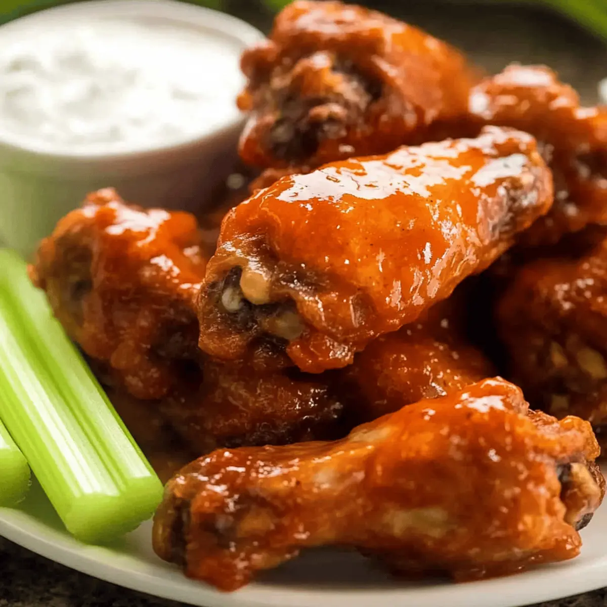 Crispy Buffalo Wings Baked to Perfection for Your Next Party