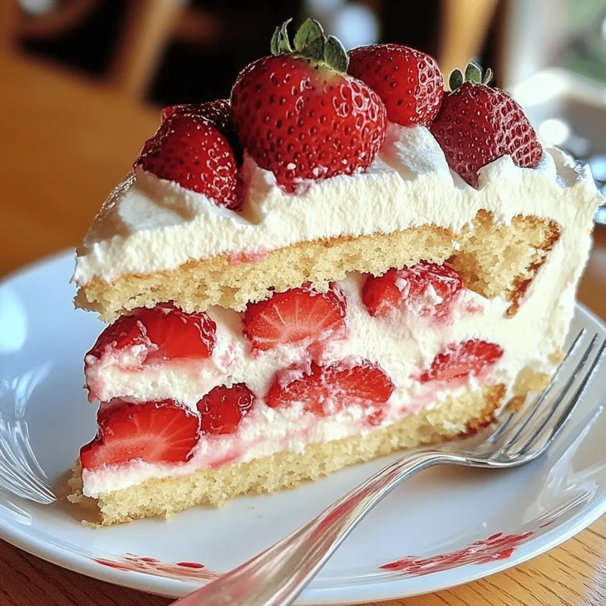 Strawberries and Cream Cake: A Dreamy Summer Delight