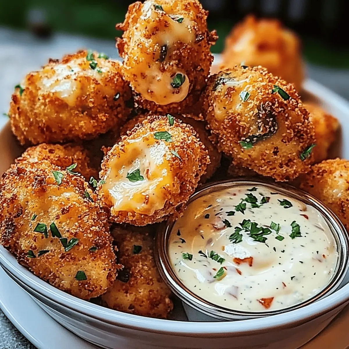 Cheesy Jalapeño Ranch Chicken Poppers: Crunchy Bliss Awaits