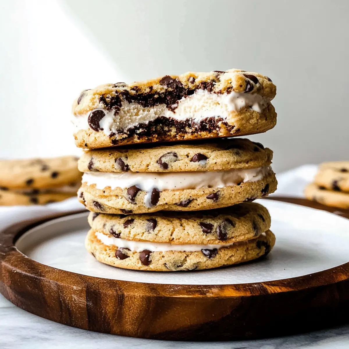 Delicious Cookie Ice Cream Sandwiches for Summer Bliss