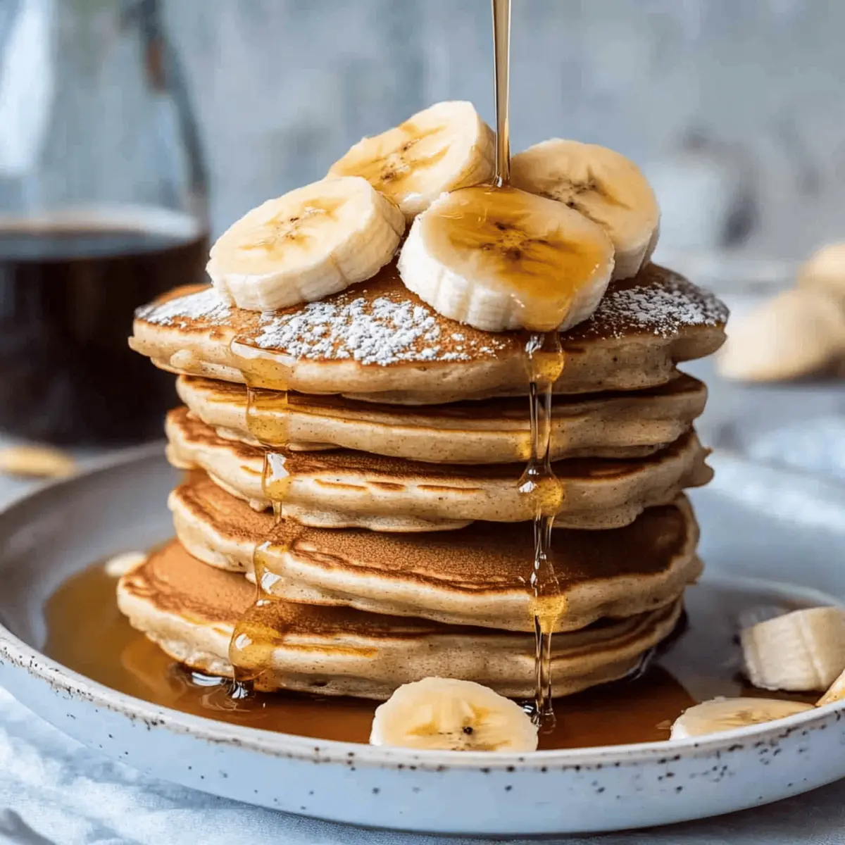 Fluffy Vegan Banana Pancakes That Will Brighten Mornings