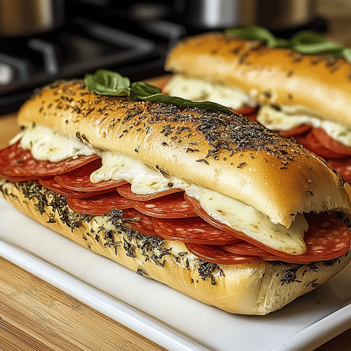 Ultimate Sandwiches with Melted Mozzarella for Comfort Bliss