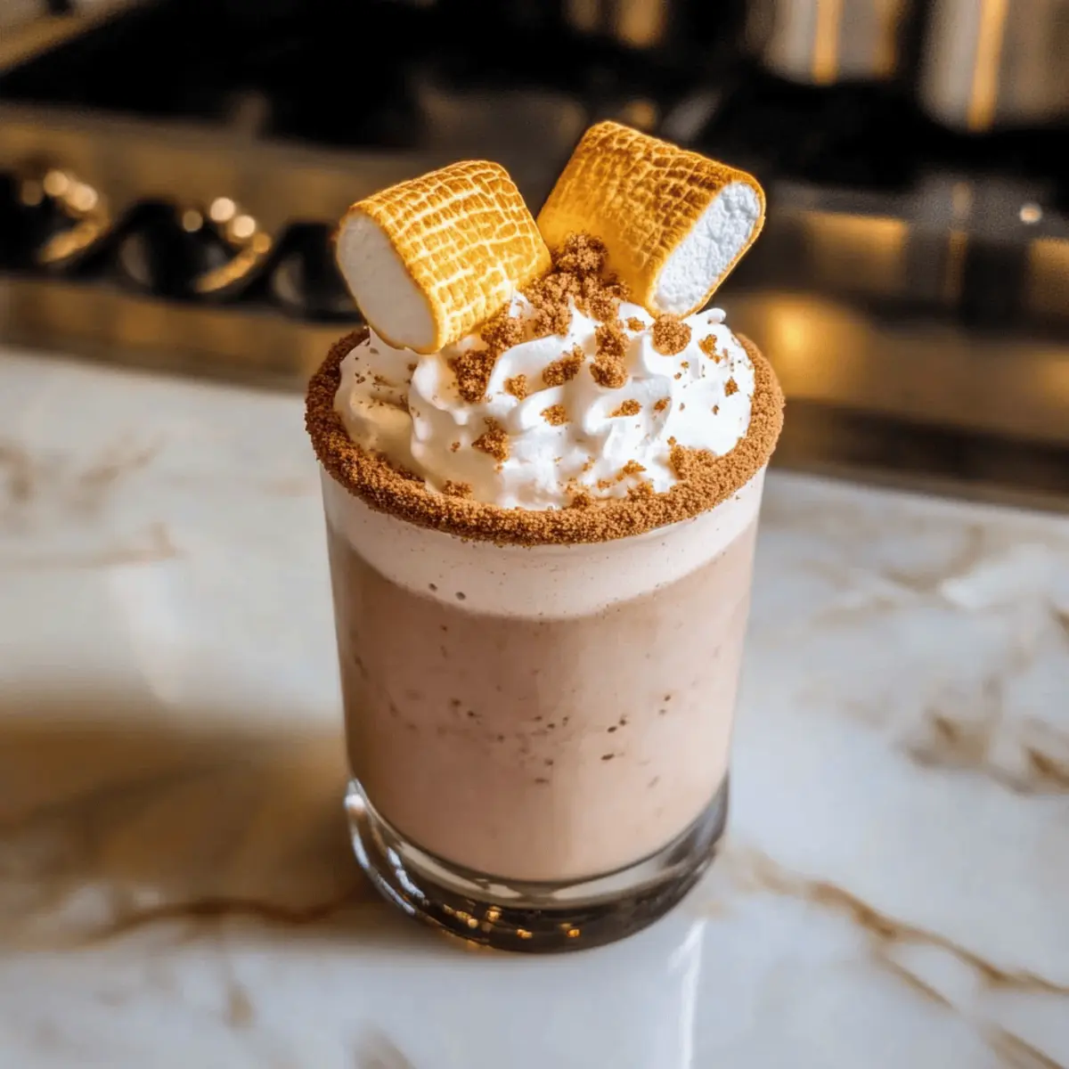 Creamy S’mores Protein Shake: Guilt-Free Dessert Delight