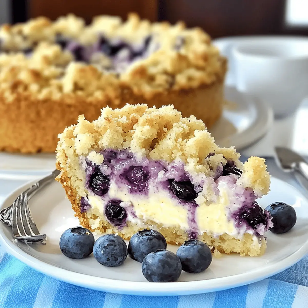 Blueberry Cheesecake Crumb Cake: A Dreamy Dessert Delight