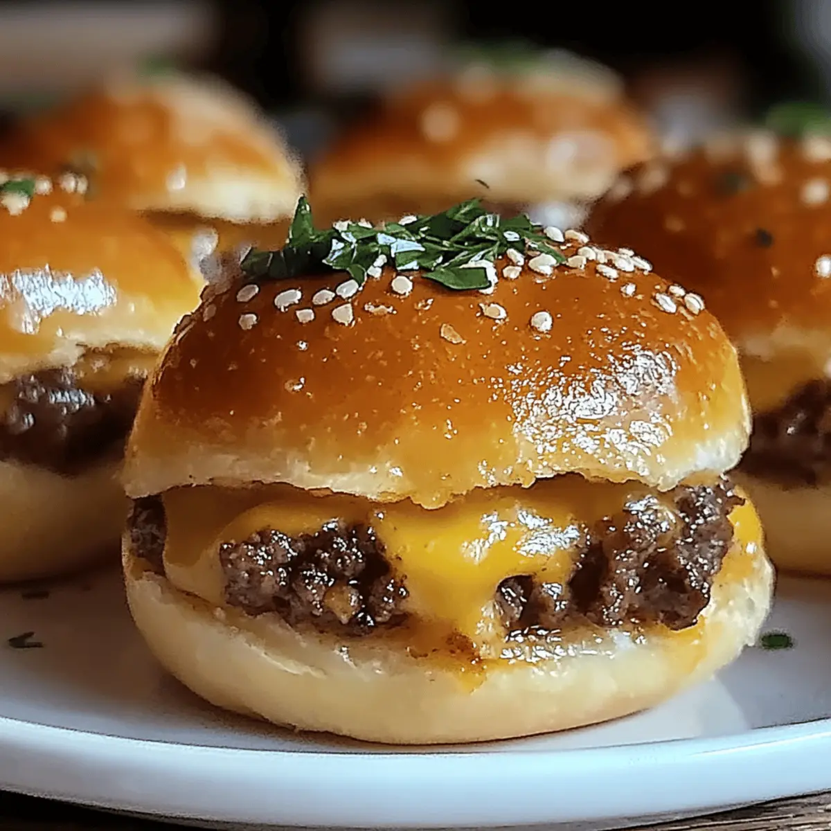 Garlic Parmesan Cheeseburger Bombs: Your New Favorite Snack