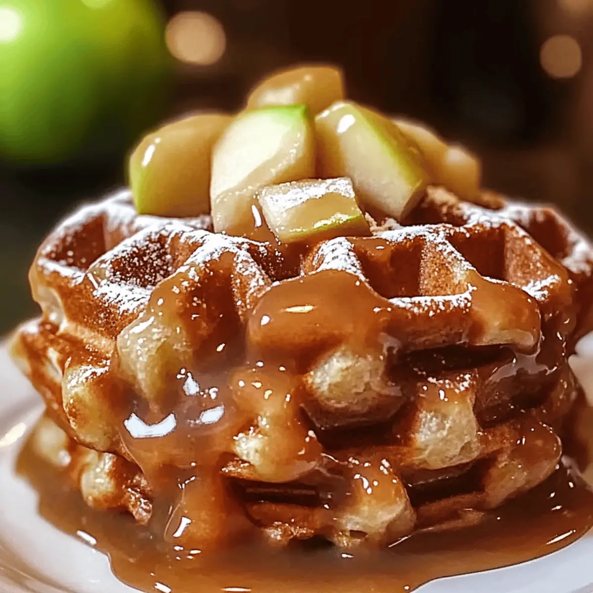 Delightful Apple Fritter Waffle Donuts You’ll Love to Make