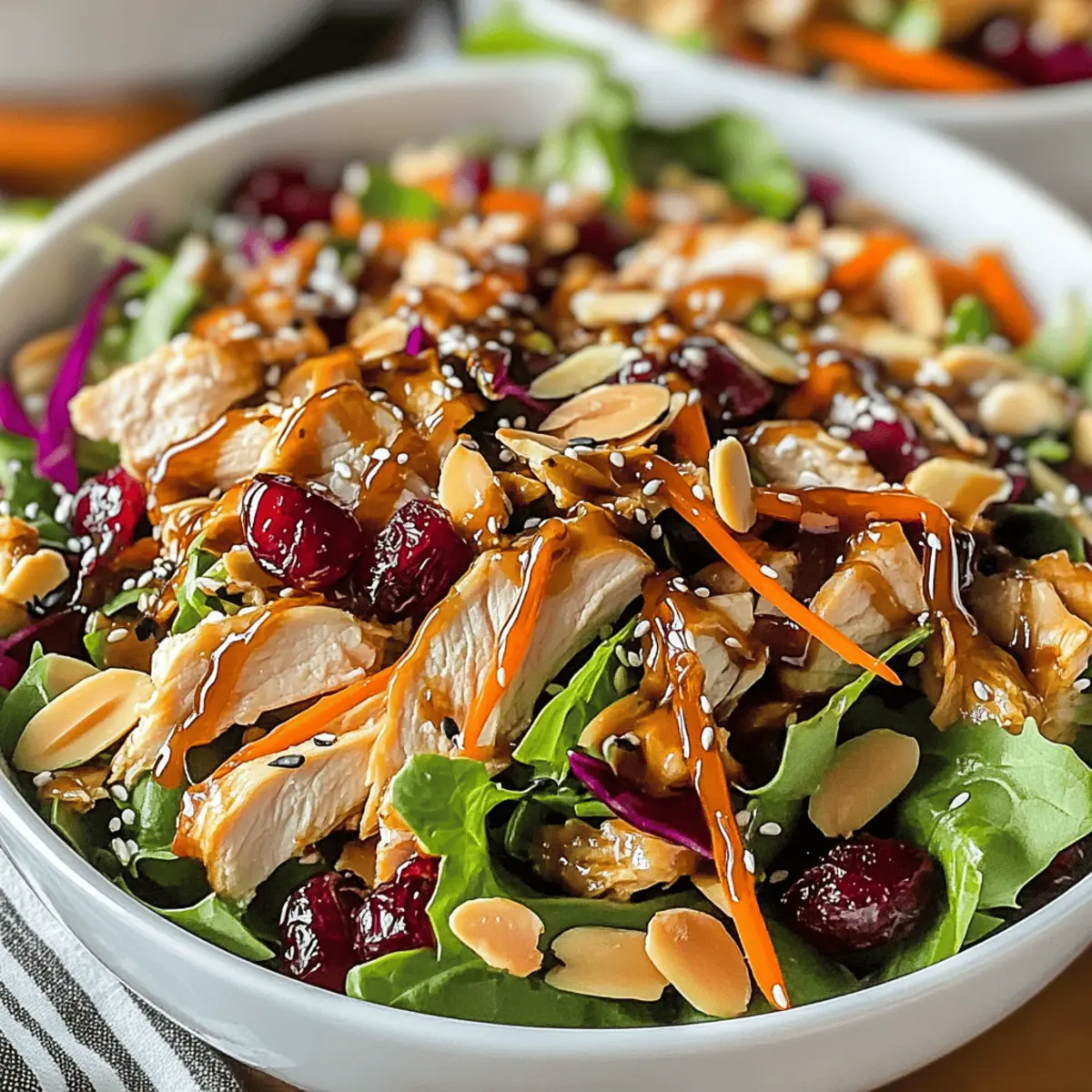 Delicious Asian Chicken Cranberry Salad You’ll Love
