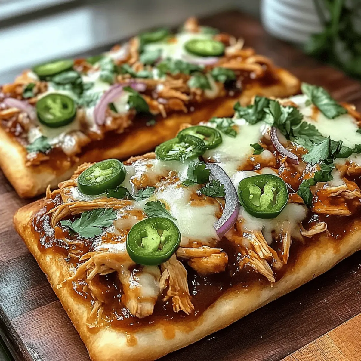 BBQ Chicken Flatbread Pizza: Quick and Deliciously Customizable