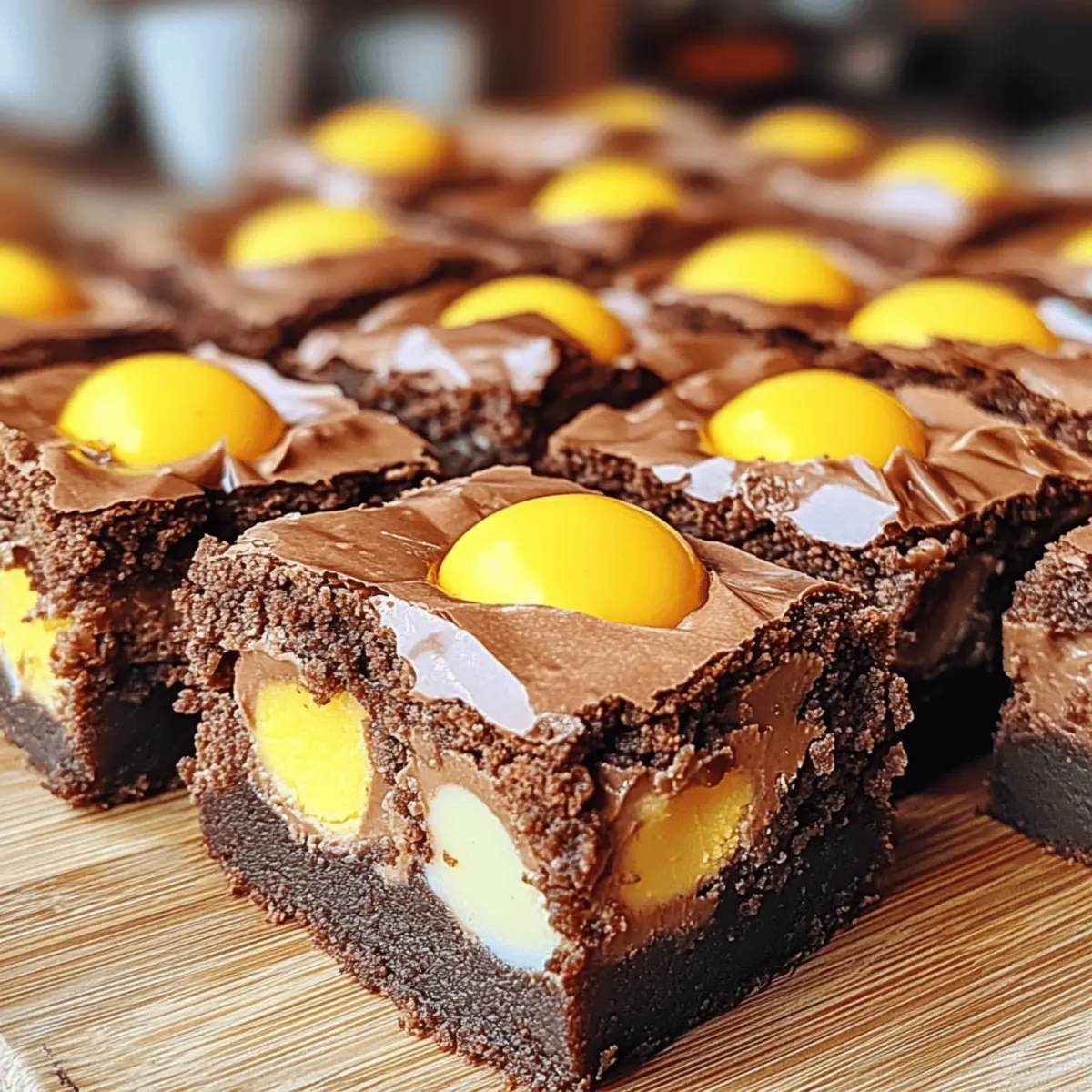 Indulge in Rich Cadbury Egg Brownies for Chocolate Lovers