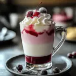 Cherry Vanilla Tea Latte